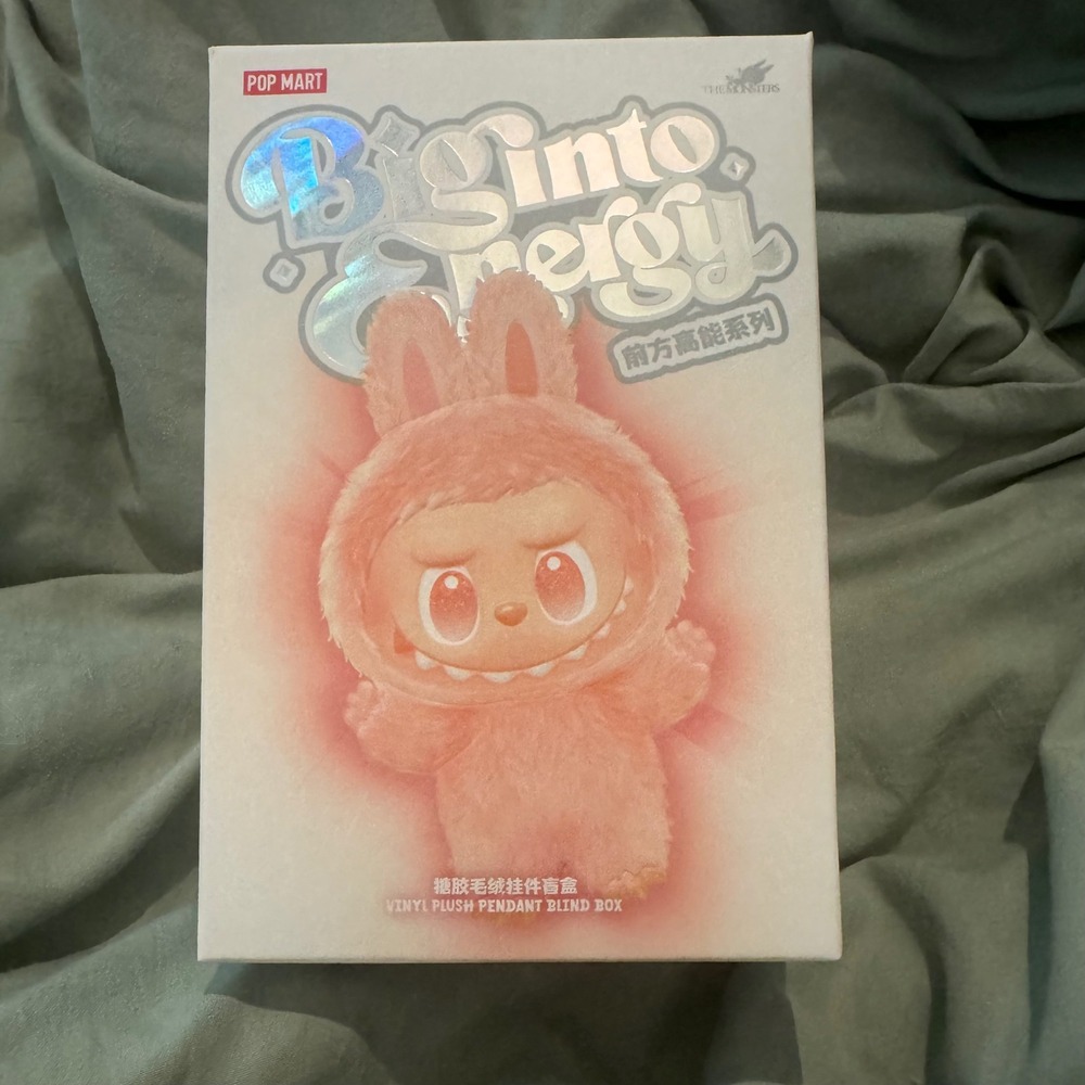 AUTHENTIC POP MART LABUBU The Monsters Big Into Energy HOPE CONFIRMED NIB Sealed